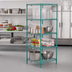 Thumbnail image #2 for EagleGard 4-Tier Starter Wire Shelving Unit, 24 x 24 x 63 Inches, QuadTruss® Shelves, Hybrid Epoxy Finish