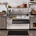 Thumbnail image #3 for Krowne Royal Series 60-Inch Pass-Thru Underbar Ice Bin/Cocktail Station with Right-Side Ice Bin and 10-Circuit Cold Plate