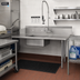 Thumbnail image #2 for John Boos Straight Soiled Dishtable with Pre-Rinse Sink, Right-to-Left Operation, 72 x 30 Inch, 18/300 Stainless Steel