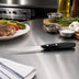 Thumbnail image #2 for Deluxe 4-Inch Serrated Steak Knife, 8-3/4-Inch Overall Length, Black Polypropylene Handle