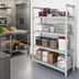 Thumbnail image #2 for Cambro Camshelving Elements XTRA 4-Shelf Universal Vented Shelf Kit, 21