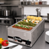 Thumbnail image #2 for APW Wyott X*PERT CW-3AI Electric Countertop Food Pan Warmer/Rethermalizer, 28-1/2 Qt., 4-Compartment, 1/3-Size Pan