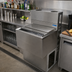 Thumbnail image #2 for BK Resources 30-Inch Wide Insulated Underbar Ice Bin with Sliding Cover, 80 lb Capacity