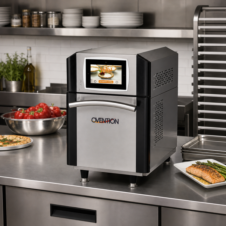 Product image #3 for Ovention MiSA-A12 16-Inch Ventless Countertop Electric Microwave & Convection Rapid Cook Oven