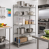 Thumbnail image #2 for Eagle Group 5-Tier Starter Wire Shelving Unit, 42