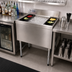 Thumbnail image #2 for Advance Tabco Underbar Basics 36-Inch Stainless Steel Cocktail Unit Bar Ice Bin with 12-Inch Deep Ice Bin and 7-Circuit Cold Plate