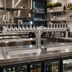 Thumbnail image #2 for Glastender Pipe Tee 16-Faucet Countertop Draft Dispensing Tower, Glycol-Cooled, Mirror Finish