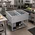 Thumbnail image #3 for Vollrath Hot/Cold/Frozen 2-Well Drop-In Food Well with Auto-Drain and Flat Flange, 120V