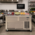 Thumbnail image #2 for DineXpress DXP6FT 6-Pan Frost Top Mobile Serving Counter