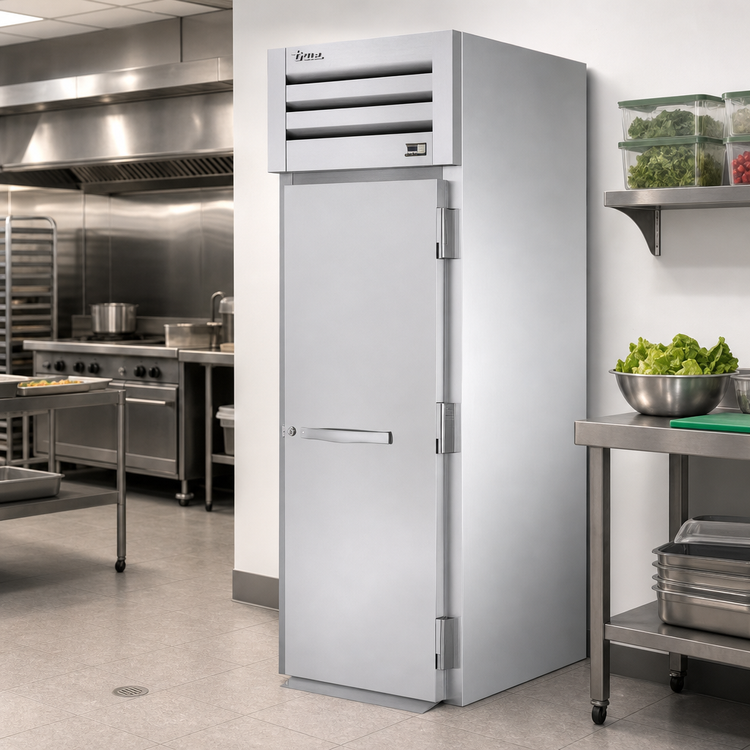 Product image #2 for True SPEC SERIES One-Section Roll-In Freezer with Stainless Steel Door and Lock