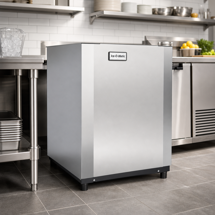 Product image #3 for Ice-O-Matic Elevation Series Modular Half-Size Cube Ice Maker, Air-Cooled, Self-Contained