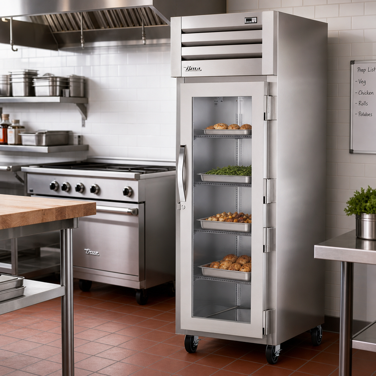 Product image #2 for True SPEC SERIES 1-Section Reach-In Heated Holding Cabinet with Locking Glass Door