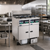 Thumbnail image #2 for Pitco Solstice 4-Fryer Electric Reduced Oil Volume Fryer System, 30 lb. Each, Built-In Filter Drawer