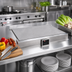 Thumbnail image #2 for Hatco Cold Simulated Stone Built-In Flush Top Remote Refrigerated Shelf, 24