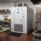 Thumbnail image #2 for Arctic Industries BL0608-C-SC Indoor Floorless Walk-In Cooler, 6' x 8', 35°F, Top-Mounted Self-Contained Refrigeration