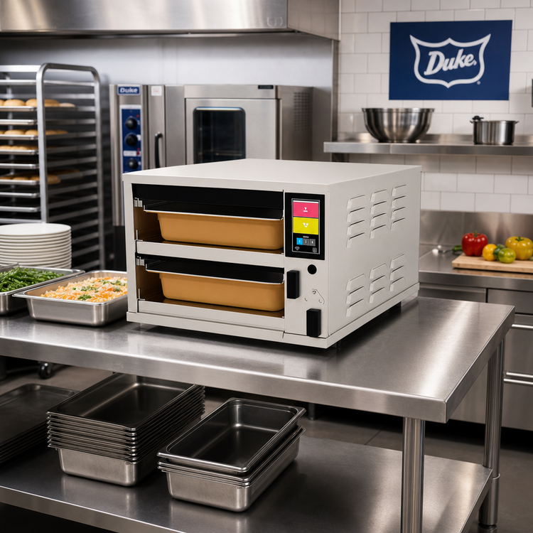 Product image #2 for Duke ReadyFlex™ RFHU-21F 2-Compartment Full-Size Hot Holding Cabinet