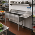 Thumbnail image #2 for Advance Tabco FC-3-2430-30R 3-Compartment Fabricated Sink with 30