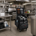 Thumbnail image #2 for Rubbermaid Commercial Executive Medium Quick Cart Housekeeping Cart