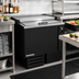 Thumbnail image #2 for Beverage-Air SF34HC-B 34-Inch Shallow Well Horizontal Bottle Cooler, Flat Top, 6.7 Cu. Ft., Black