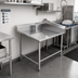 Thumbnail image #2 for Straight Stainless Steel Clean Dish Table, Left-To-Right Operation, 84 x 30 Inches