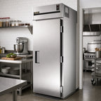 Thumbnail image #2 for True Mfg. - General Foodservice SPEC SERIES STG1RRT89-1S-1S-HC 89-Inch 1-Section Roll-Thru Refrigerator, Stainless Steel Doors, Digital Control