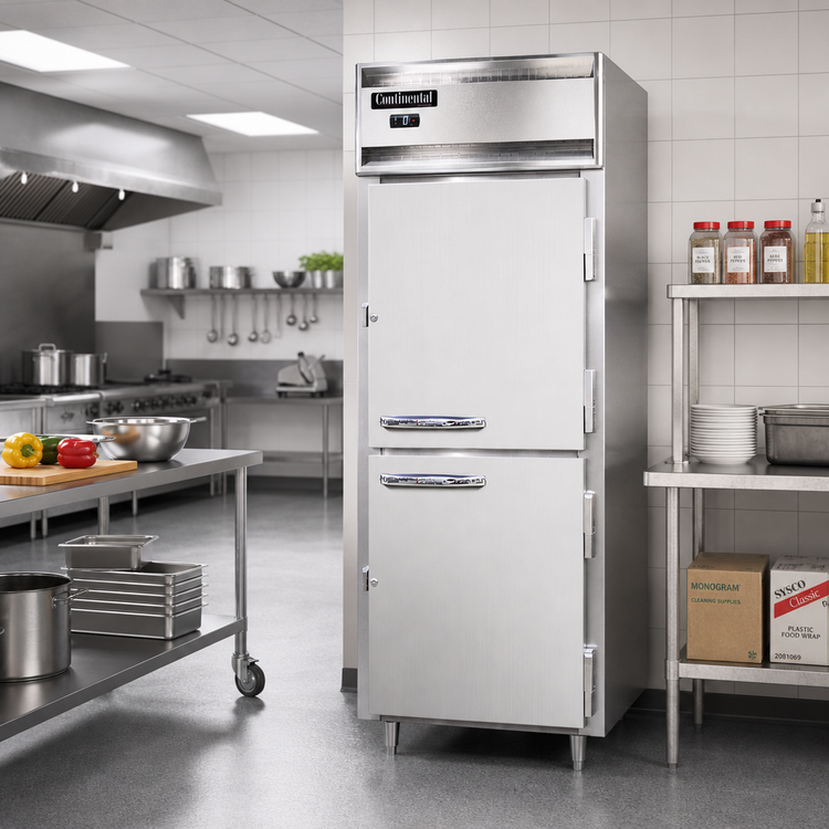 Product image #2 for Continental Refrigerator D1FENSSHD Designer Line One-Section Wide Reach-In Freezer