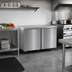 Thumbnail image #2 for Delfield 48-Inch Two-Section Worktop Freezer with Doors, Self-Contained Rear-Mounted, R290, 115V