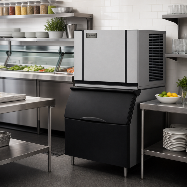 Product image #3 for Ice-O-Matic Elevation Series 30-Inch Water-Cooled Modular Full-Size Cube Ice Maker