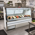 Thumbnail image #2 for Howard-McCray 34N Series 144-Inch Remote-Ready Fish/Poultry Service Case with Straight Glass and LED Lighting