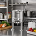 Thumbnail image #2 for Groen TDC/3-20 Direct Steam Tabletop Steam Kettle, 20 Quart, 2/3 Jacket, Hand Tilt