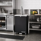 Thumbnail image #2 for Maxximum Maxx Cold MXBD24-1BHC Self-Contained Keg Cooler Beer Dispenser, Single Tower and Faucet, 7.2 Cu. Ft., Black, 23.3-Inch Wide