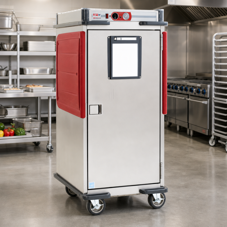Product image #2 for Metro C5 T-Series Transport Armour Heavy-Duty Insulated Mobile Heated Holding Cabinet, 5/6 Height, 28-Pan Capacity