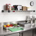 Thumbnail image #2 for Eagle Group QuadTruss Quad-Adjust Wire Shelf, 48 x 21 Inches, Stainless Steel, 800 lb. Capacity