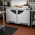 Thumbnail image #2 for Turbo Air Super Deluxe 48-Inch Two-Section Undercounter Freezer, 14.8 Cu. Ft., Front Breathing Airflow