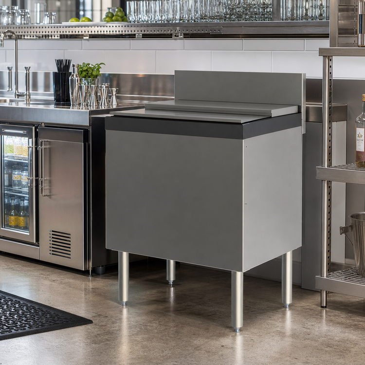 Product image #2 for Perlick Top Shelf TSD Series Extra Capacity 36-Inch Underbar Ice Bin/Cocktail Unit