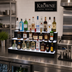Thumbnail image #3 for Krowne Royal Series 3-Tier 36-Inch Lighted Countertop Liquor Display, Right-Side Cord, 27-Bottle Capacity
