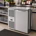 Thumbnail image #2 for True 32-Inch Single-Section Stainless Steel Refrigerated Back Bar Cooler with Solid Locking Door