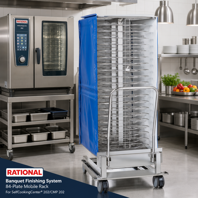 Product image #2 for RATIONAL Banquet Finishing System for SelfCookingCenter 202/CMP 202, 84-Plate Mobile Rack