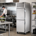 Thumbnail image #2 for True Spec Series One-Section Reach-In Refrigerator with 2 Solid Half Swing Doors, Top-Mounted Self-Contained R290