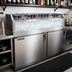 Thumbnail image #2 for Glastender 60-Inch Back Bar Glass Ice Display Unit, 12-Inch Deep