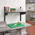 Thumbnail image #2 for Cambro Camshelving Elevation Series Wall-Mounted Vented Shelf Kit, 18 x 30, Brushed Graphite