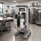 Thumbnail image #2 for Hobart Food Machines - Mixers HL1400C-1STD 140-Quart Correctional Planetary Floor Mixer, 5 HP, Power Bowl Lift, Stainless Steel Bowl Guard
