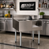 Thumbnail image #2 for Eagle Group 2200 Series Underbar Ice Bin/Cocktail Station with 14-Inch Blender Recess and Liquid Waste Chute, 50-Inch Wide
