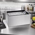 Thumbnail image #3 for Glastender Portable Countertop Stainless Steel Ice Bin, 22-Inch W x 14-Inch D x 10-Inch H