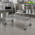 Thumbnail image #2 for Eagle Mobile Chrome Wire Dunnage Rack, 24 x 21 x 14 Inches, 800 lb Capacity