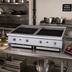 Thumbnail image #2 for Garland GTBG48-AB48 48-Inch Countertop Gas Charbroiler with Ceramic Briquettes and Adjustable Cast Iron Grates