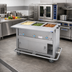 Thumbnail image #2 for Thurmaduke EP-3-CBPG 3-Well Portable Electric Hot Food Steamtable with Paint Grip Body