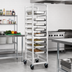 Thumbnail image #3 for New Age Full-Size Steam Table Pan Rack, End-Loading, Open Sides, 10-Pan Capacity