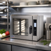 Thumbnail image #3 for NU-VU Countertop Half-Size Electric Convection Oven, 5-Pan Capacity, Programmable Touchscreen