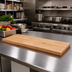 Thumbnail image #2 for John Boos 48 Inch x 12 Inch x 1-3/4 Inch Reversible Edge Grain Maple Steam Table Cutting Board